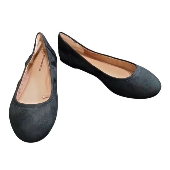 Amazon Essentials Size 8.5W Shoes Belice Ballet Flat Wide Fit Cushioned Insole - Picture 2 of 8